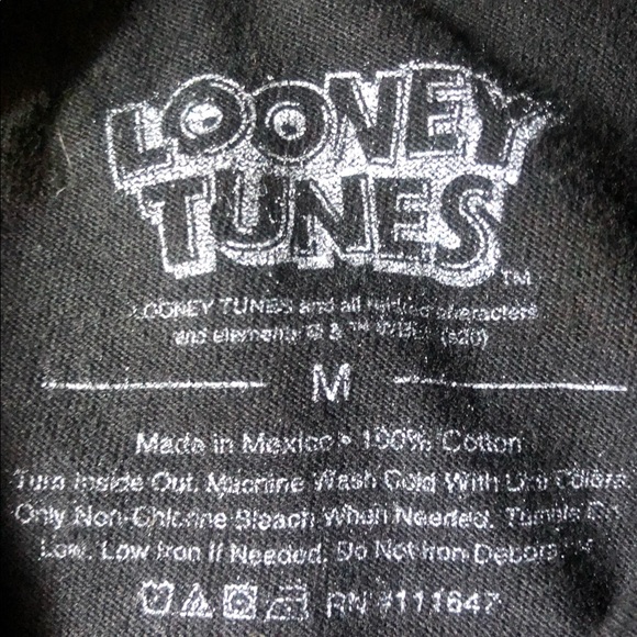 Marvin the Martian Looney Tunes Black t-shirt - Picture 2 of 2